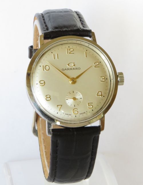 fig 1. Gents 1960s Garrard wrist watch