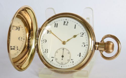 1930s Moeris Full Hunter Pocket Watch