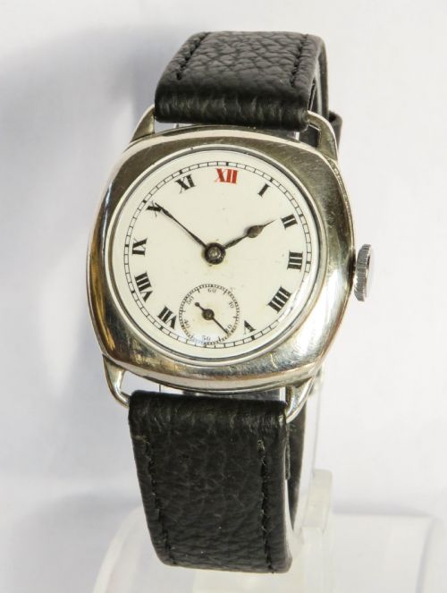 Gents Silver Wrist Watch, 1930
