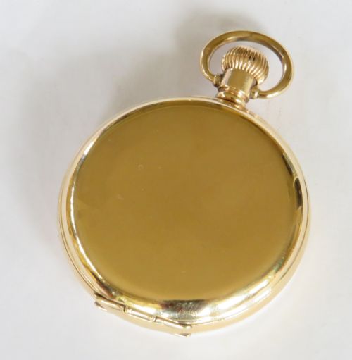 fig 3. Antique Waltham P S Bartlett full hunter pocket watch