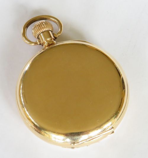 fig 4. Antique Waltham P S Bartlett full hunter pocket watch