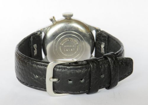 fig 4. Gents 1930s Pierce mono-pusher chronograph