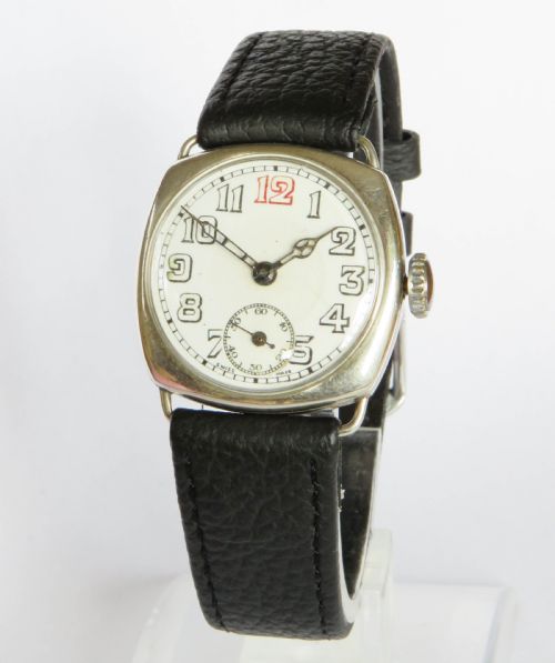 Mid-size Silver Wrist Watch, 1928
