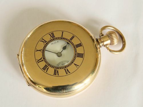 Antique Waltham Half Hunter Pocket Watch, 1908