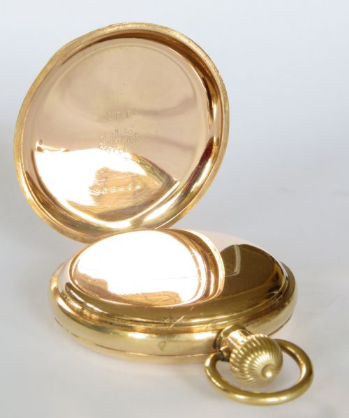 fig 2. Antique Limit full hunter pocket watch, c1920s