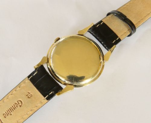 fig 3. Gents 10k gold filled Longines wrist watch, 1953
