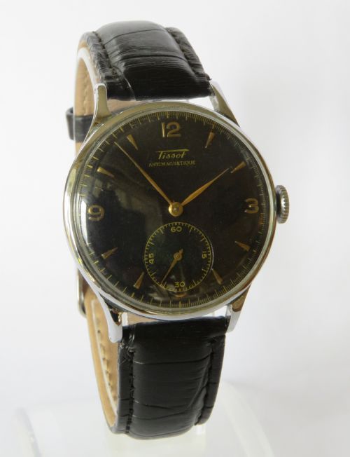 fig 1. Gents Tissot wrist watch, 1955