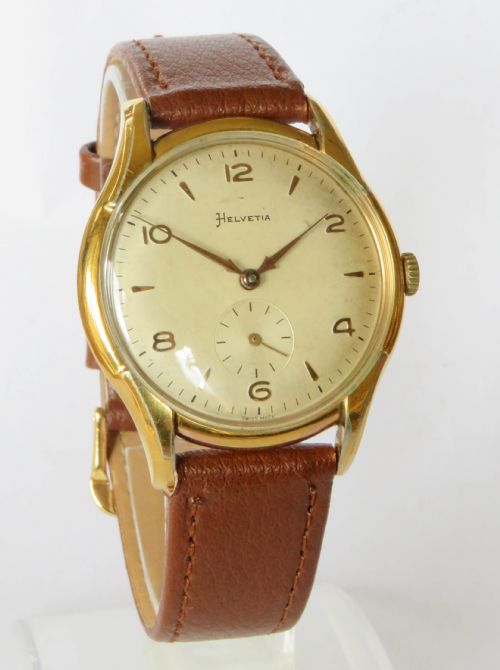 Gents 1950s Helvetia Wrist Watch