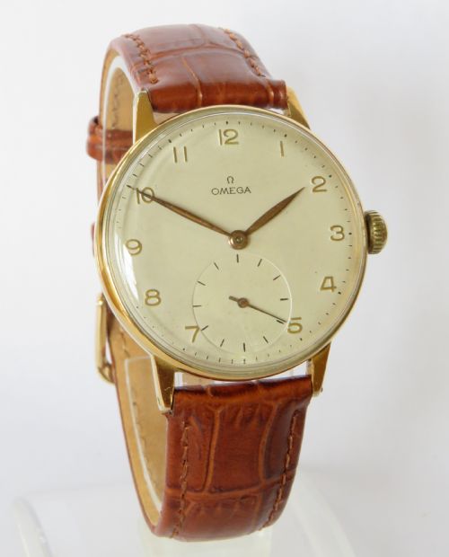 fig 1. Gents Omega wrist watch, 1947