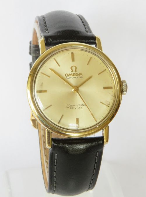 fig 1. Gents Omega Seamaster De Ville wristwatch, 1965