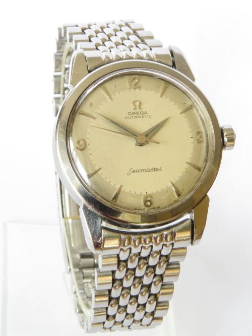 fig 1. Gents Omega Seamaster wrist watch, 1956.