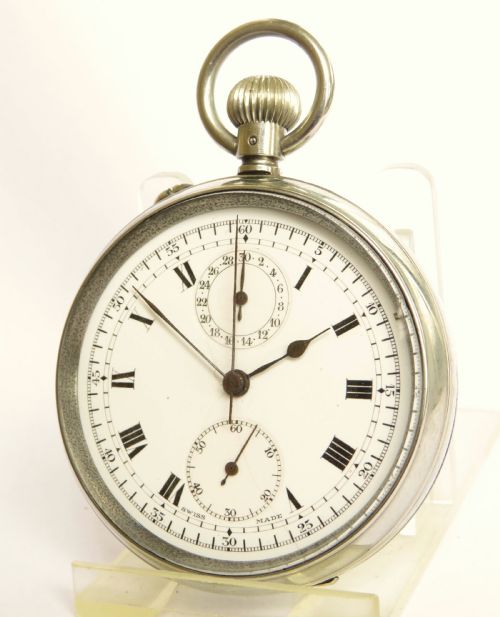 Antique Valjoux Chronograph Pocket Watch