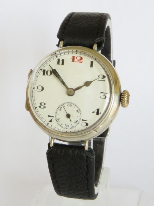 Antique Silver Wrist Watch, 1924
