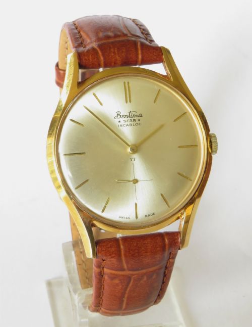 fig 1. Gents 1960s Bentima Star wrist watch