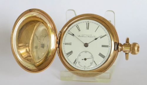 Antique Waltham Full Hunter Pocket Watch, 1895