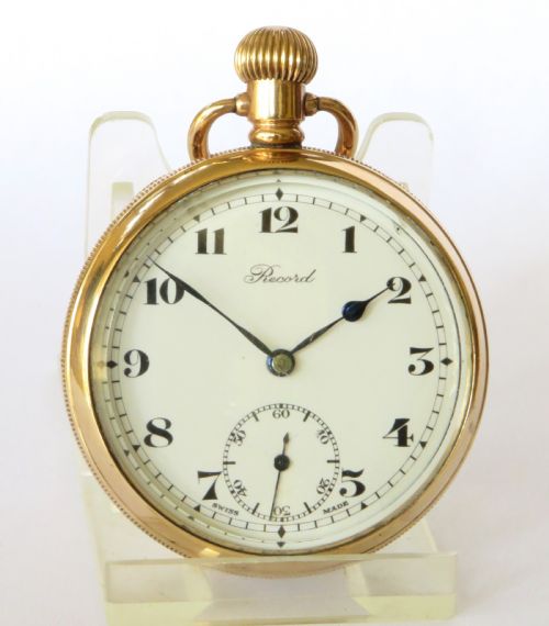 fig 1. 1930s Record pocket watch