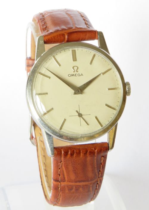 fig 1. Gents Omega wrist watch, 1962