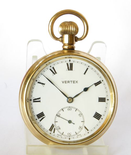1940s Vertex Revue Pocket Watch for British Rail