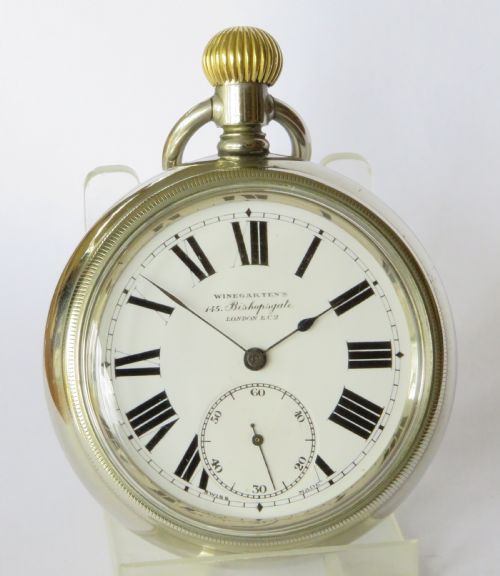 fig 1. 1930s Cortebert pocket watch, Winegartens Railway Regulator