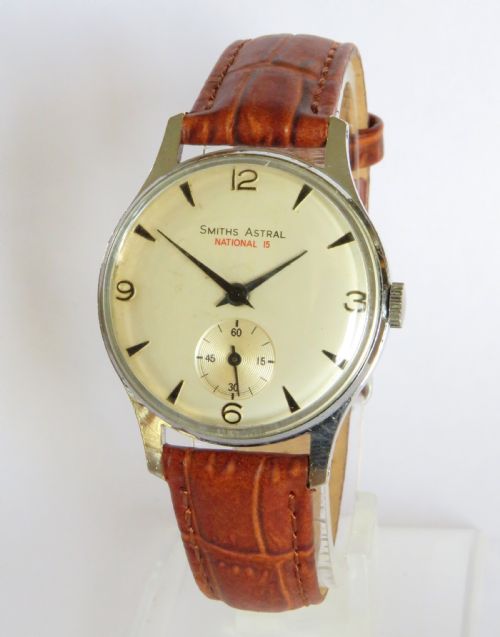 Gents 1960s Smiths Astral National 15 Wrist Watch