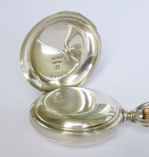 fig 1. Antique Elgin pocket watch, G M Wheeler, 1894