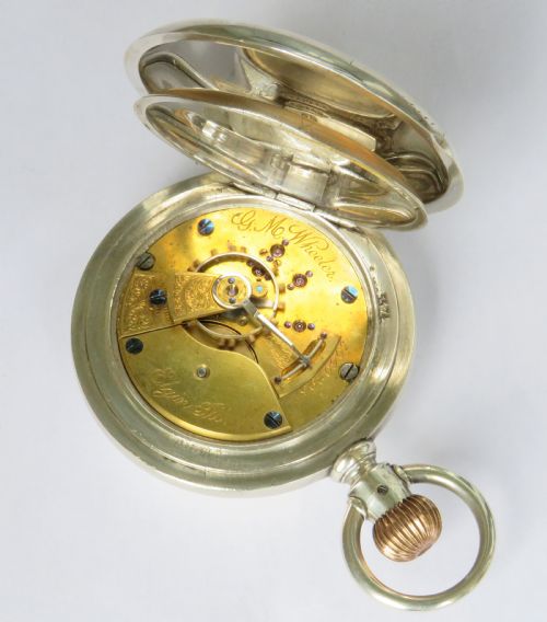 fig 2. Antique Elgin pocket watch, G M Wheeler, 1894