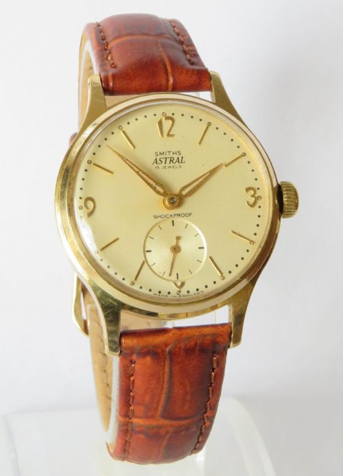 fig 1. Gents 1960s Smiths Astral wrist watch