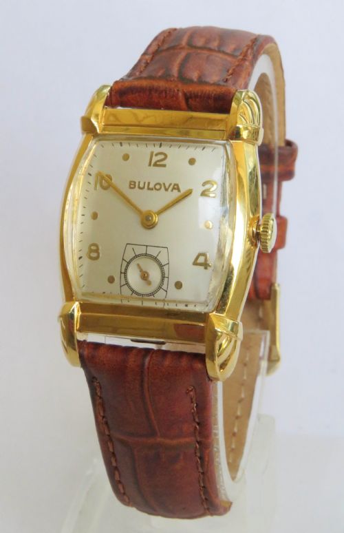 Mid-size Bulova Engineer Wrist Watch, 1950