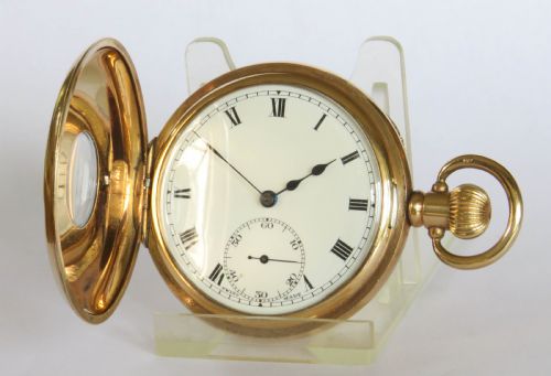 Antique Revue Half Hunter Pocket Watch