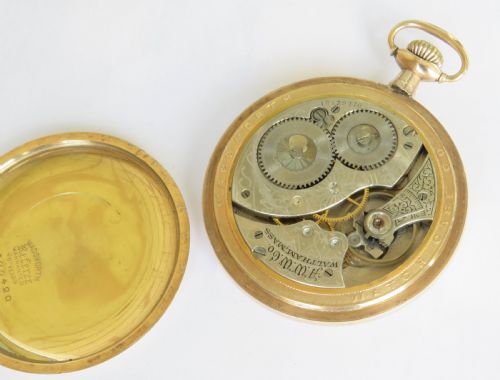 fig 2. Antique Waltham pocket watch, 1913