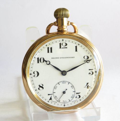 fig 1. Record Dreadnought ‘Trenton’ pocket watch