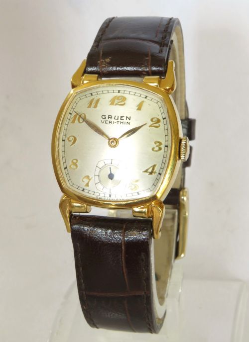 1950s Mid-size Gruen Veri-thin Wrist Watch