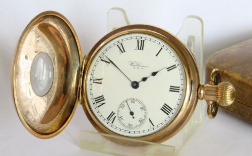 Antique Waltham Half Hunter Pocket Watch, 1926