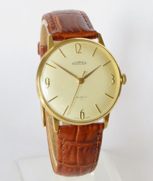 fig 1. Gents 1960s Roamer wrist watch