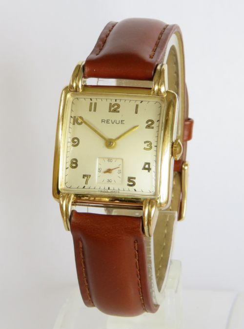 Gents 1950s Revue Wrist Watch