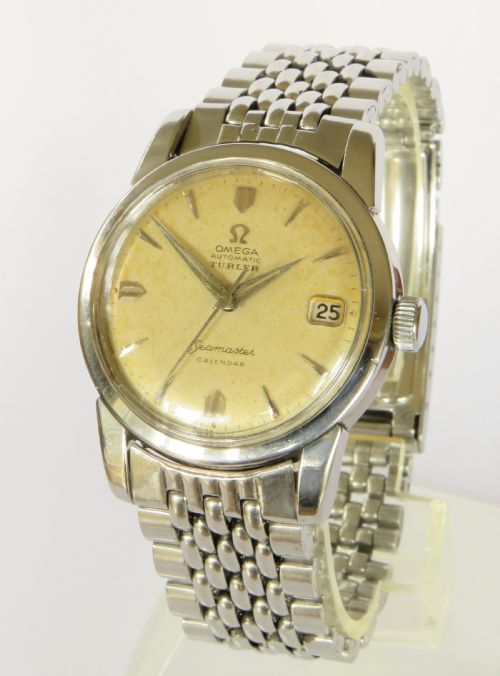 Gents Omega Seamaster Calendar Automatic Wrist Watch