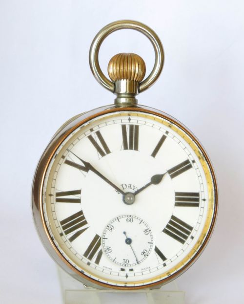 fig 1. Antique Doxa goliath pocket watch