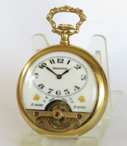 Antique Hebdomas Pocket Watch