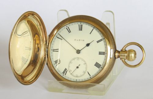 Antique Elgin Full Hunter Pocket Watch, 1910