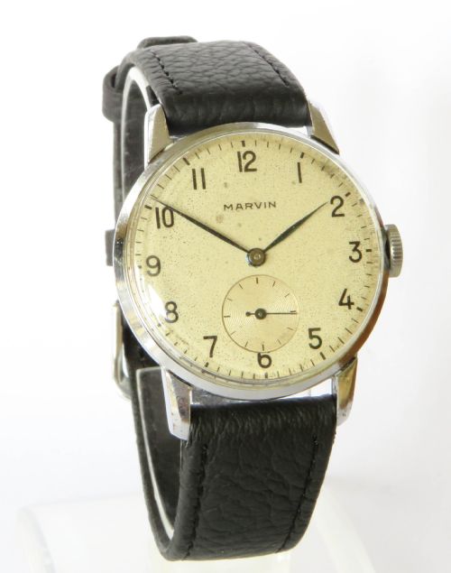 fig 1. Gents 1940s Marvin wrist watch
