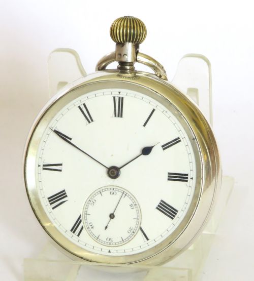 Antique Silver Rotherhams Scarborough Pocket Watch