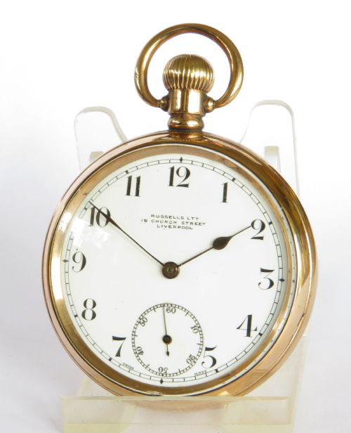 1930s Russells Ltd Swiss Pocket Watch