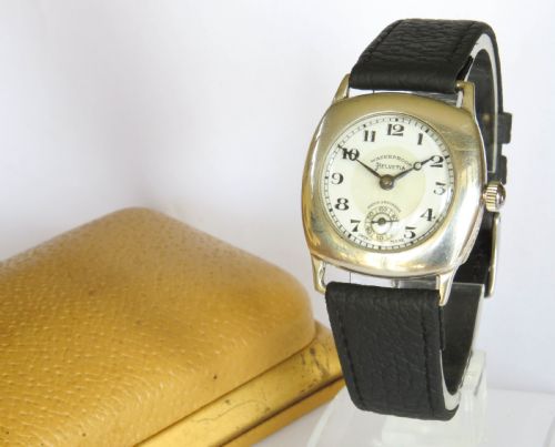 Gents Silver Helvetia Wrist Watch, 1930