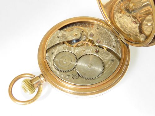fig 3. Antique Waltham pocket watch, 1903, Bolton