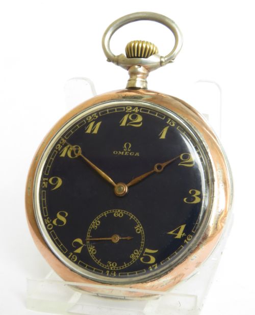 Antique Omega Pocket Watch, 1924