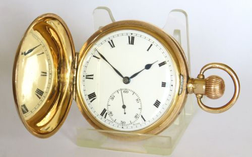 Antique 1920s Syren Full Hunter Pocket Watch