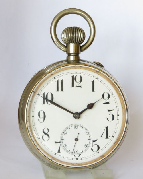 fig 1. Antique Douard goliath pocket watch