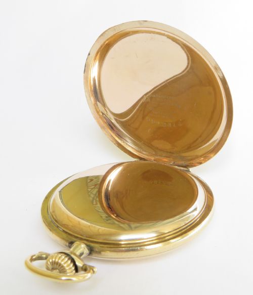 fig 2. Antique Thomas Russell full hunter pocket watch