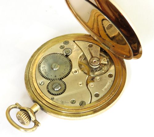 fig 3. Antique Thomas Russell full hunter pocket watch