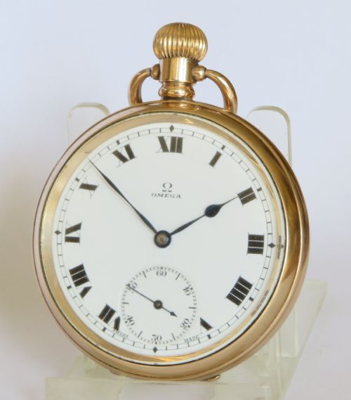 Antique Omega Pocket Watch, Super Condition